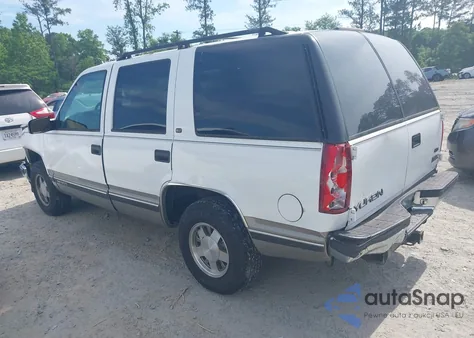 1999 GMC Yukon Slt из США, поврежденный, VIN 1GKEC13R8XJ738201